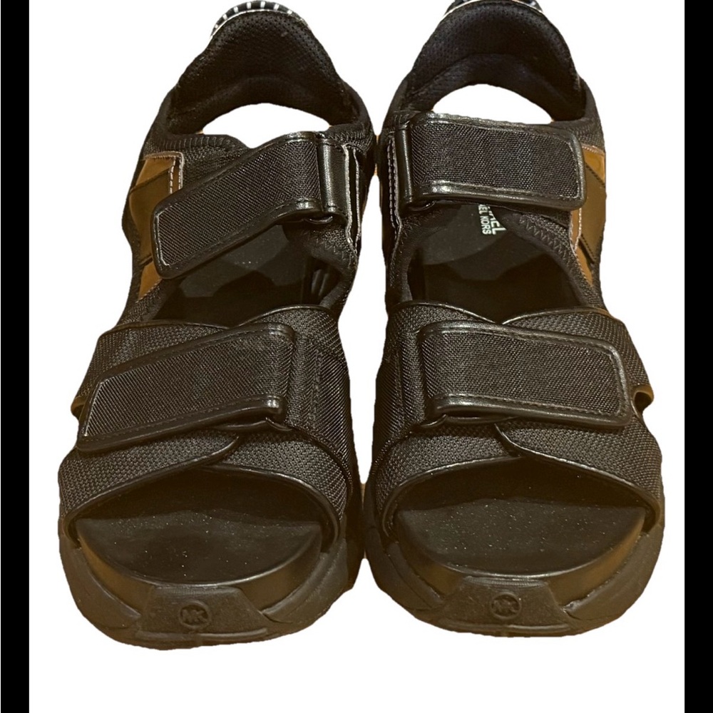 MICHAEL MICHAEL KORS Harvey Canvas Sport Sandals Size 7.5 - Picture 3 of 13